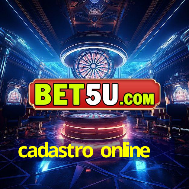 cadastro online